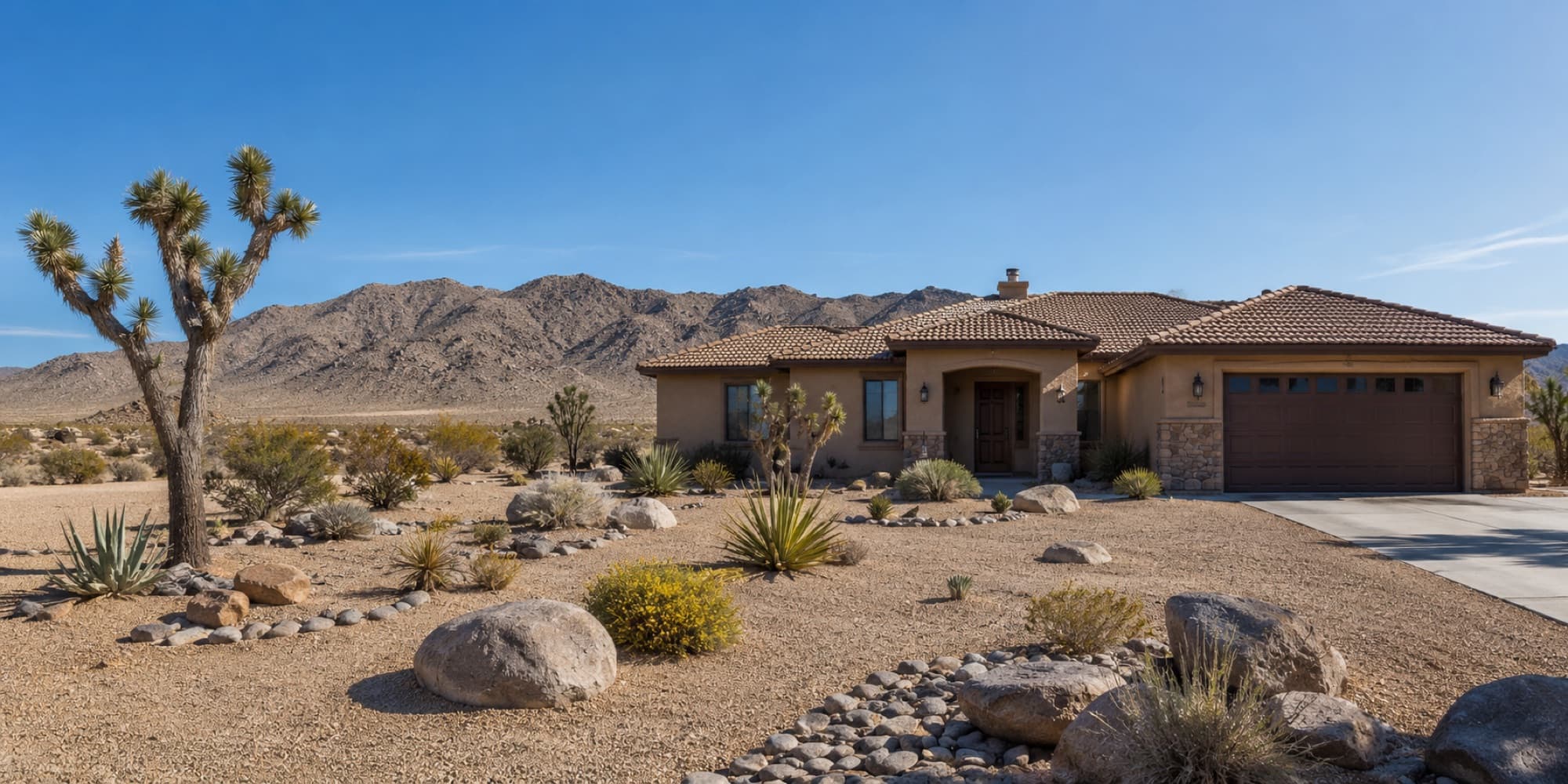 A High Desert home protected by Crusader Pest Control